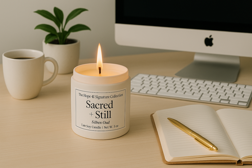 Sacred + Still - Luxury Soy Candle