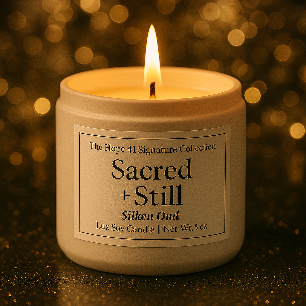 Sacred + Still - Luxury Soy Candle