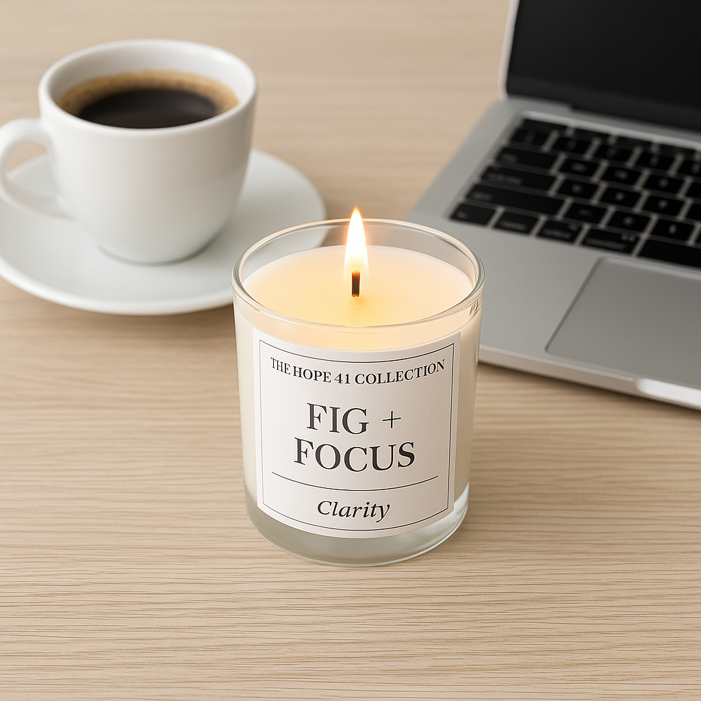 Fig + Focus - Affordable Luxury Soy Candle