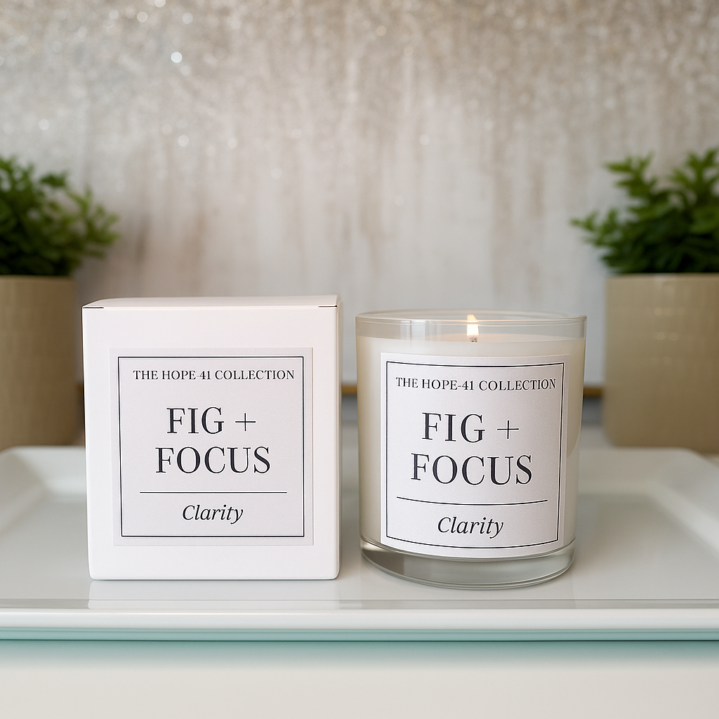 Fig + Focus - Affordable Luxury Soy Candle
