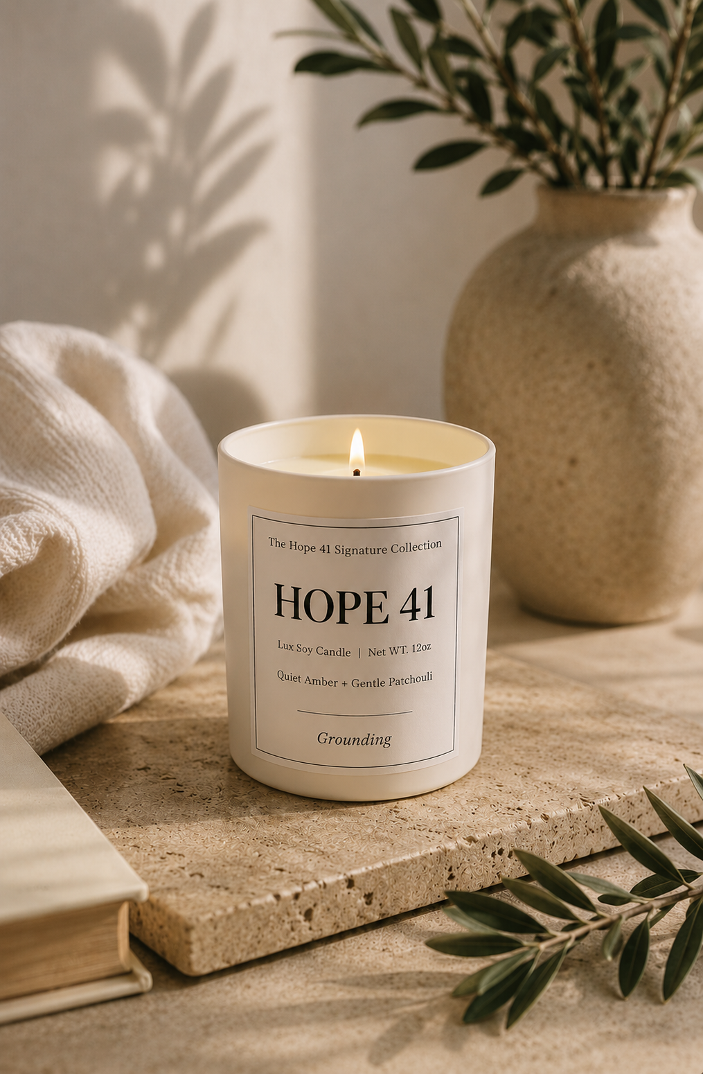 Hope 41 Signature Candle - Affordable Luxury Soy Candle