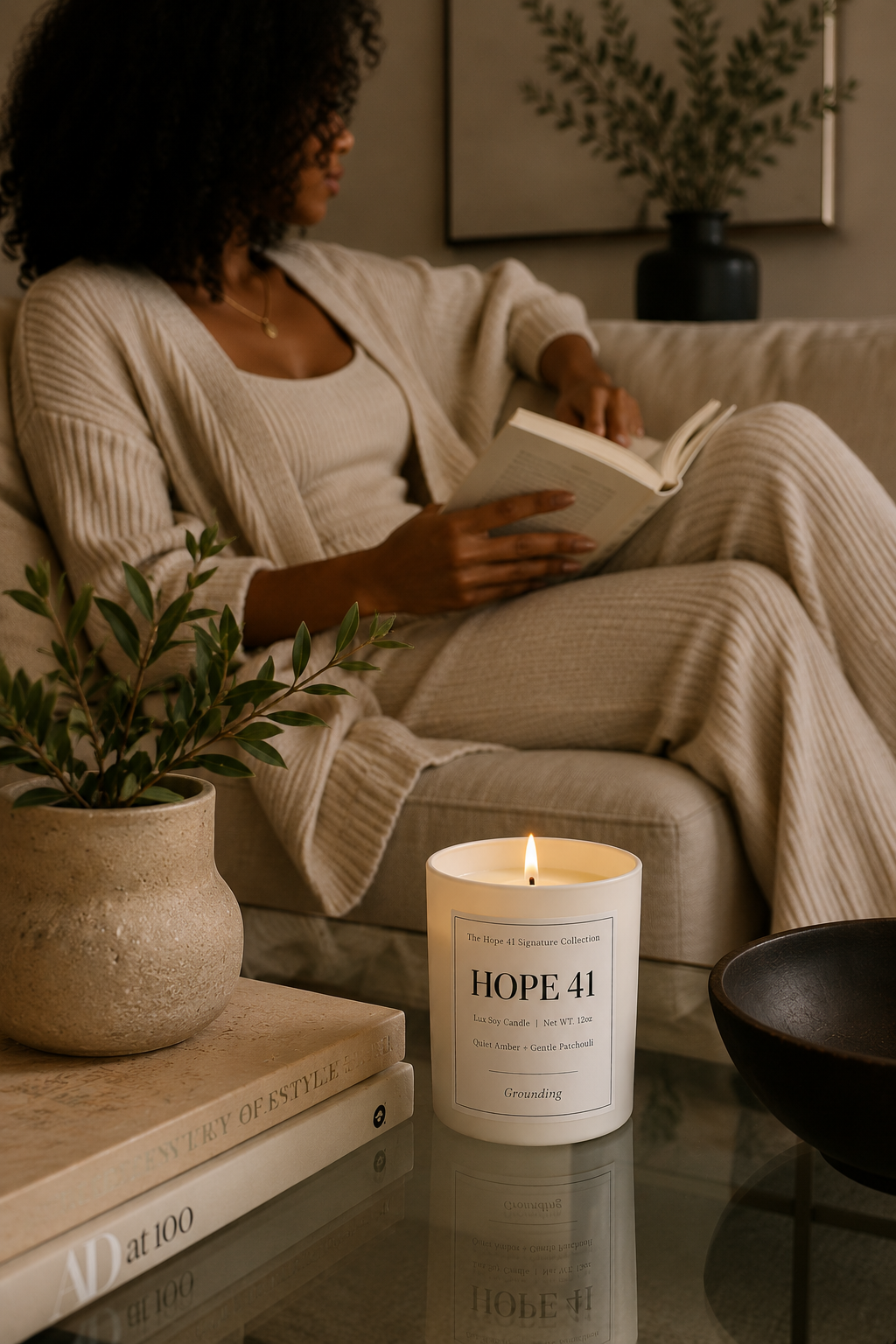 Hope 41 Signature Candle - Affordable Luxury Soy Candle