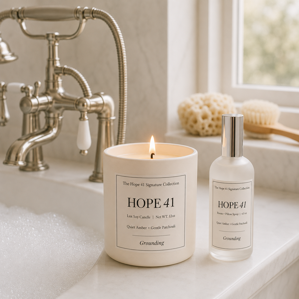 Hope 41 Signature Candle - Affordable Luxury Soy Candle
