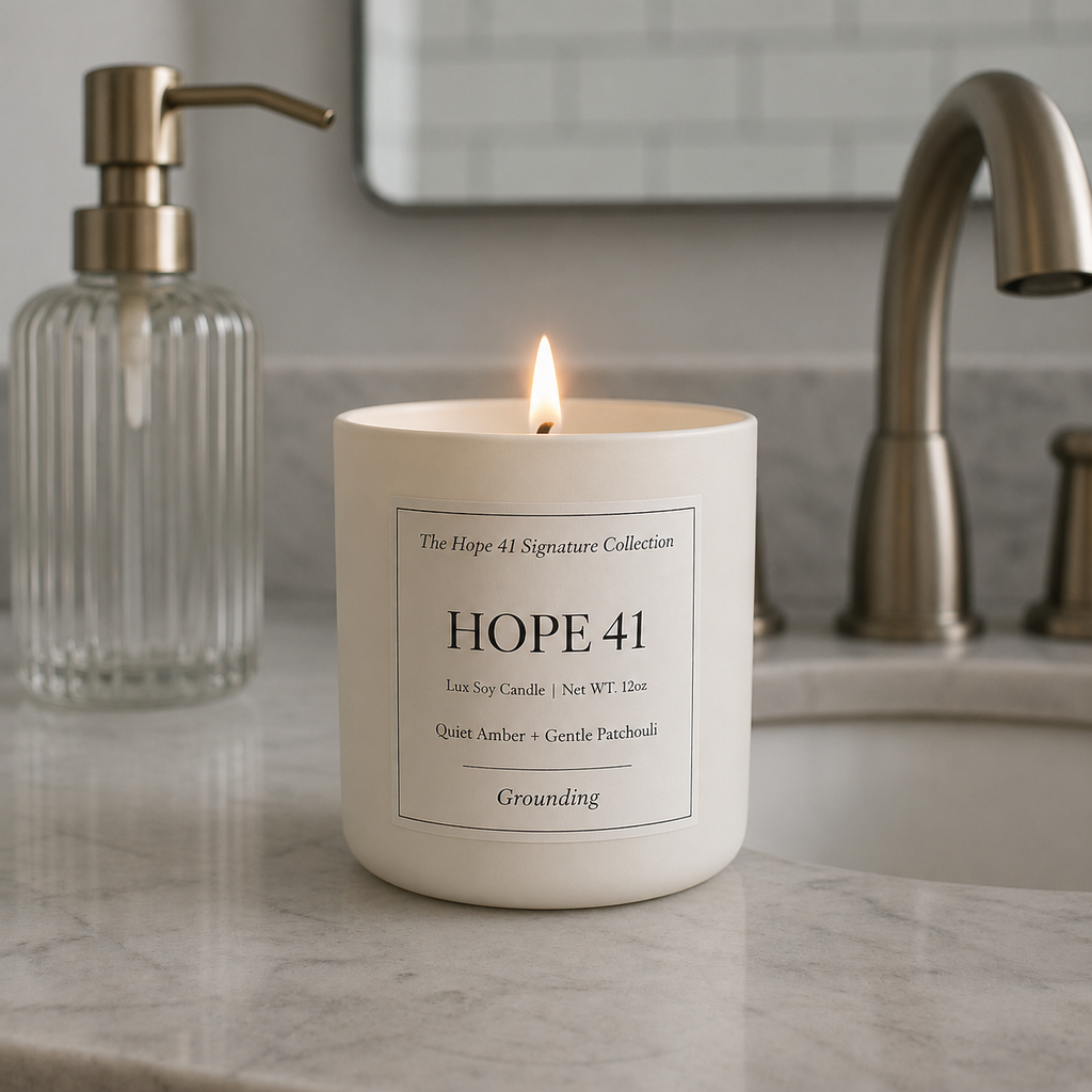 Hope 41 Signature Candle - Affordable Luxury Soy Candle