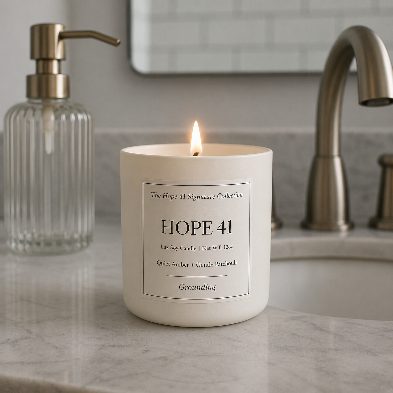 Hope 41 Signature Candle - Affordable Luxury Soy Candle