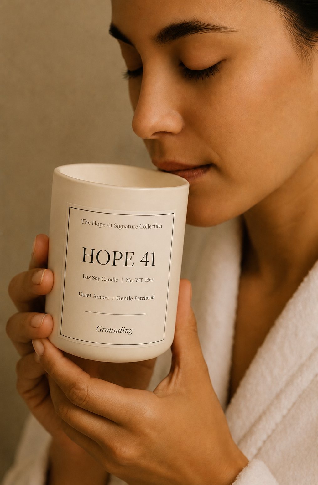 Hope 41 Signature Candle - Affordable Luxury Soy Candle