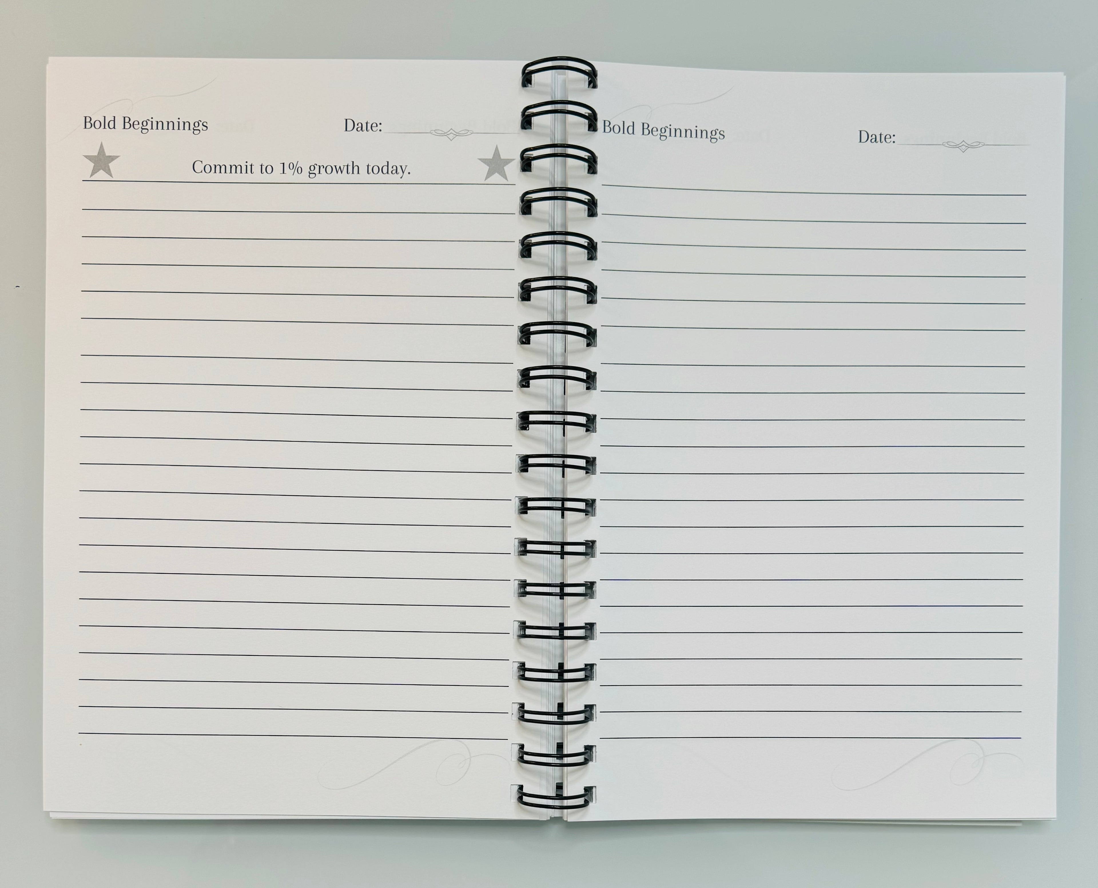 Bold Beginnings Journal