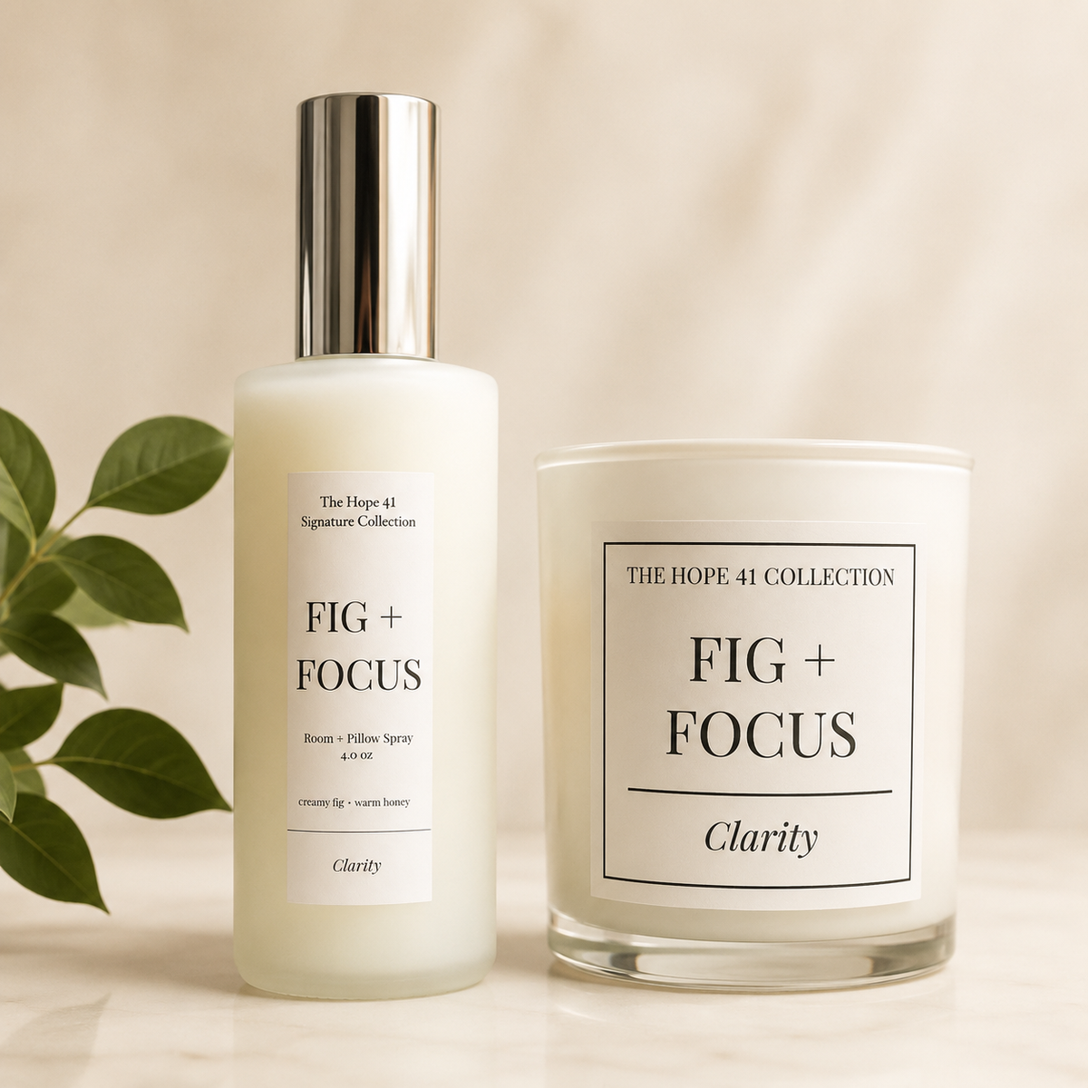 Fig + Focus Duo (Candle + Room Spray)