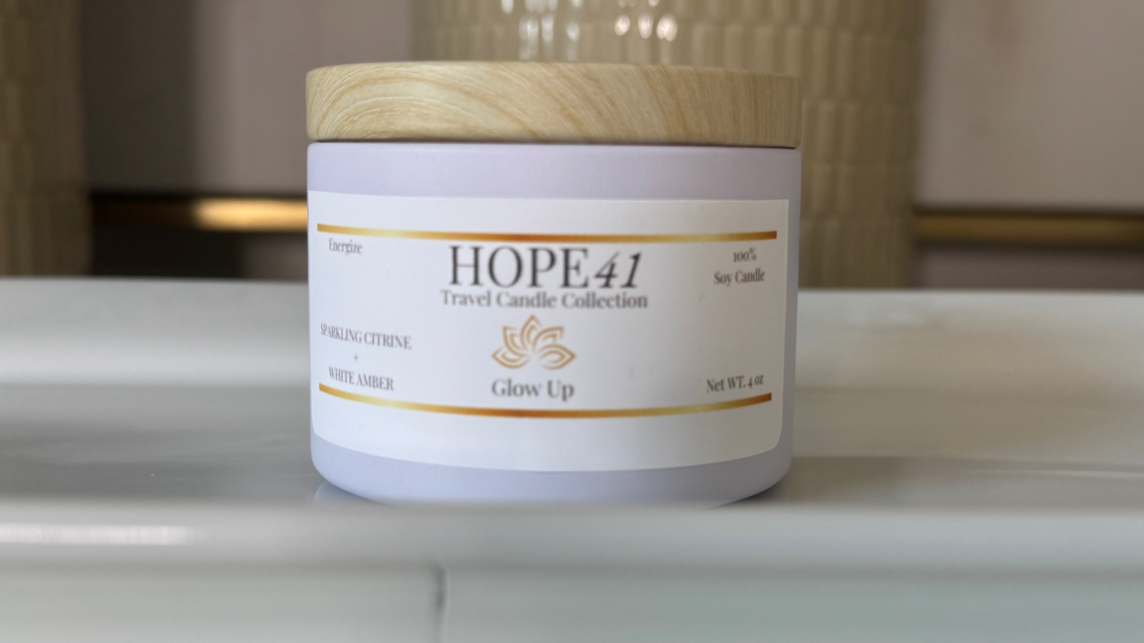 Glow Up Mini Candle - 4oz
