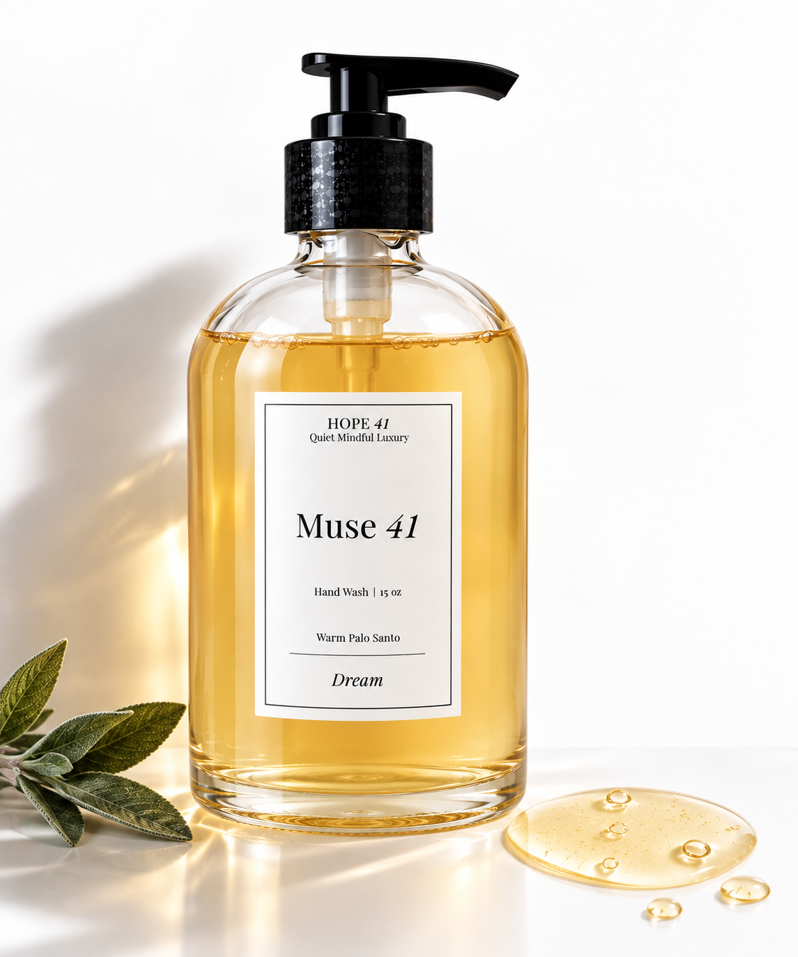 Muse 41 | Warm Palo Santo | Hand Soap - 15 oz