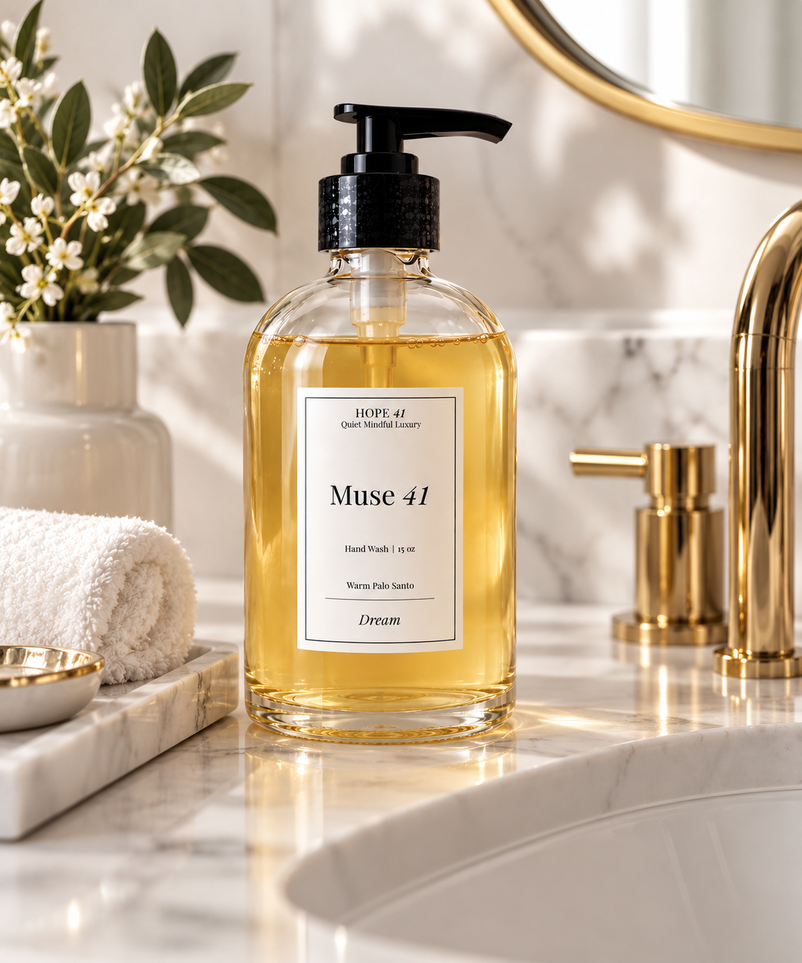 Muse 41 | Warm Palo Santo | Hand Soap - 15 oz