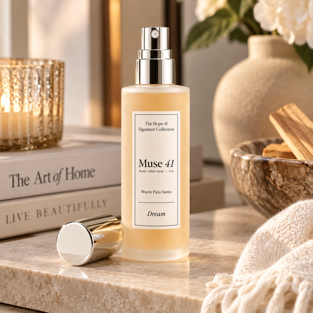Muse 41 | Warm Palo Santo | Room + Pillow Spray | 4oz