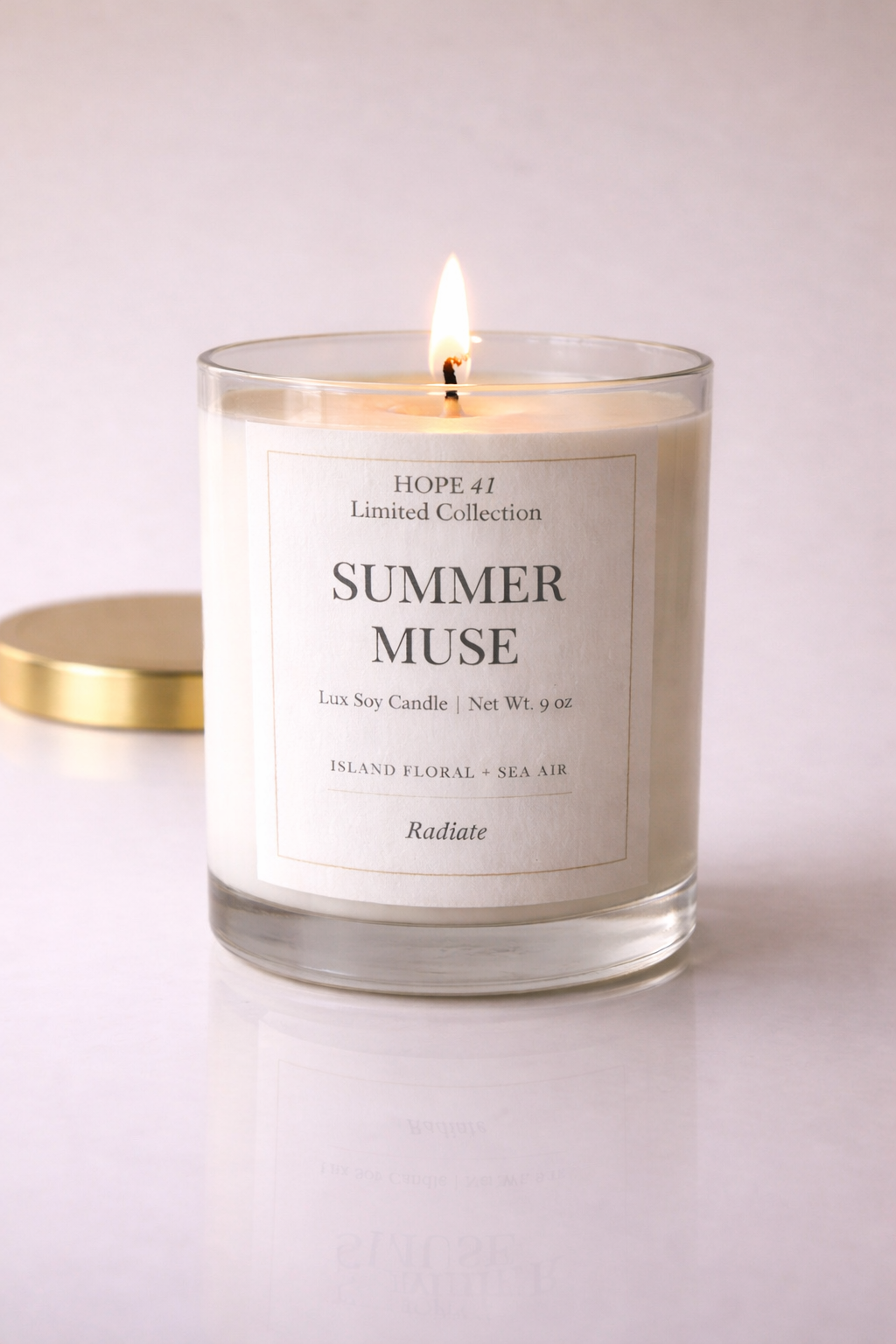 Summer Muse - Limited Edition Luxury Soy Candle (9 oz)